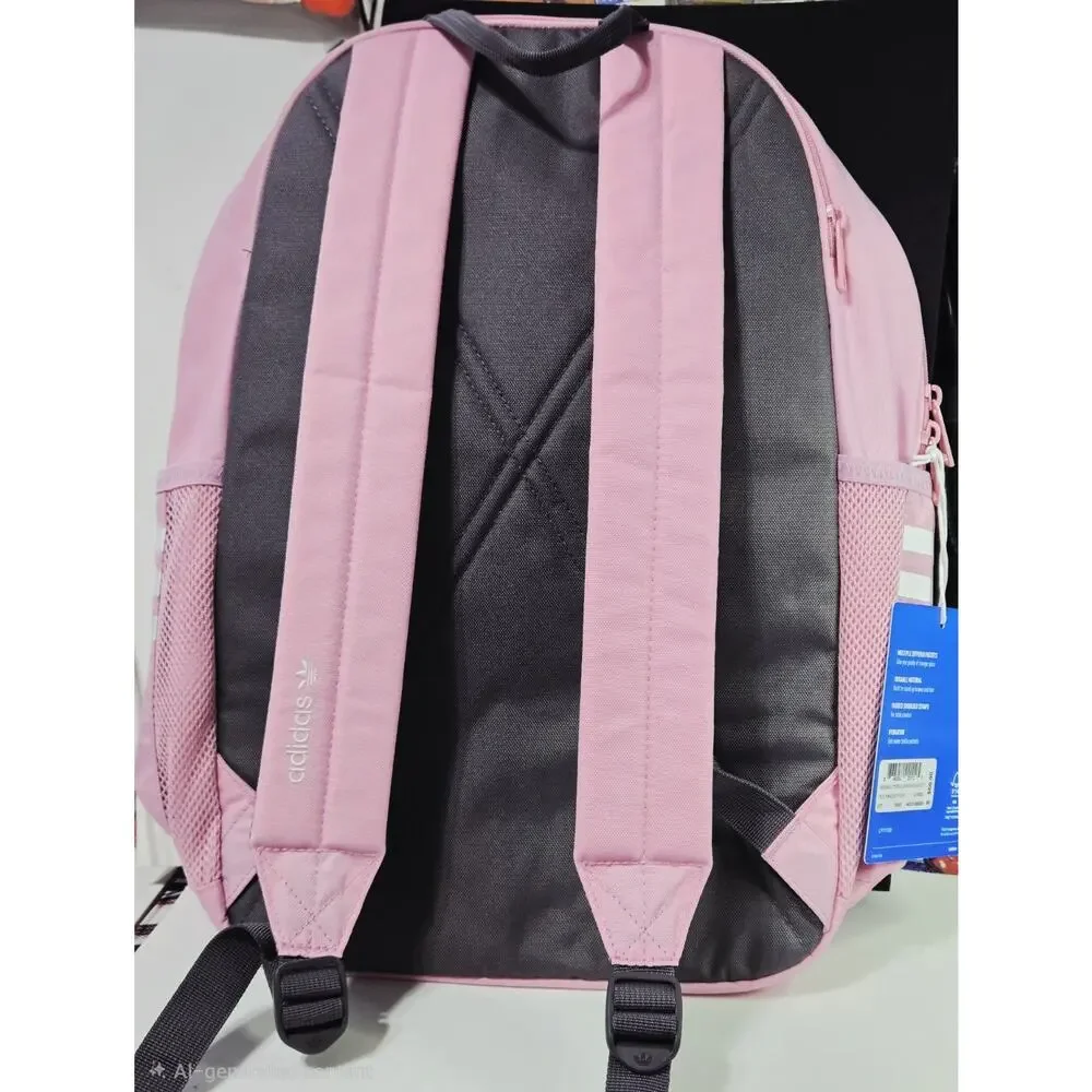 ADIDAS Originals Treble Backpack 1403 CU TRUE PINK/GREY FOUR JK7832 NEW W/ Tag - Picture 4 of 4